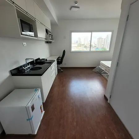 Flat Em Frente A Estacao Belem 圣保罗 Exterior photo